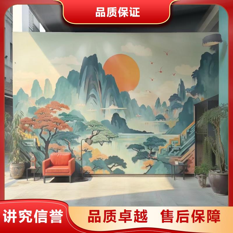 湖州德清浮雕壁画师彩绘手绘墙会艺术创作