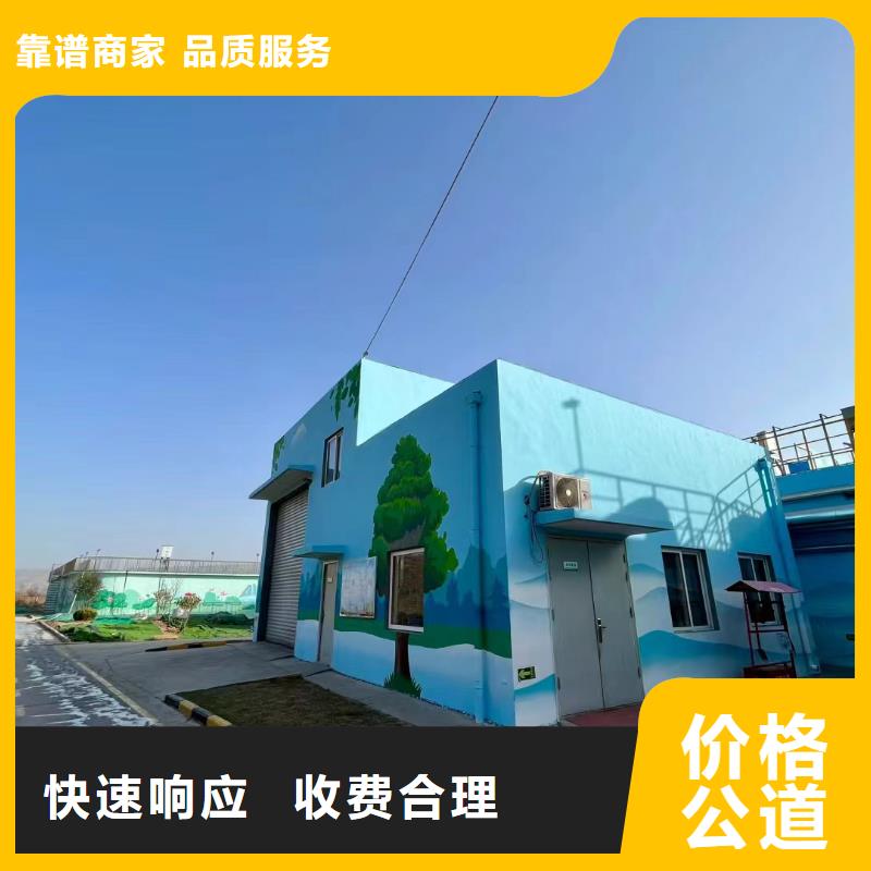 美丽乡村彩绘墙绘手绘公司团队
