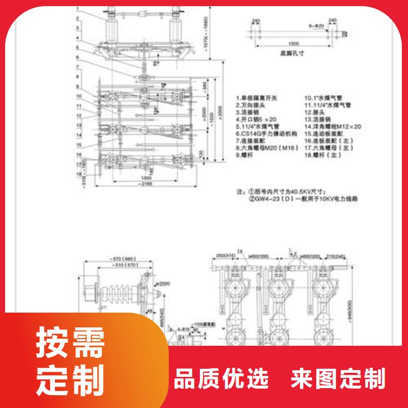 隔离开关限流熔断器严选用料