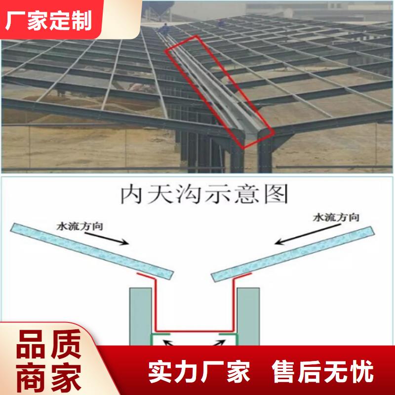 铝合金成品天沟方形雨水管支持批发零售