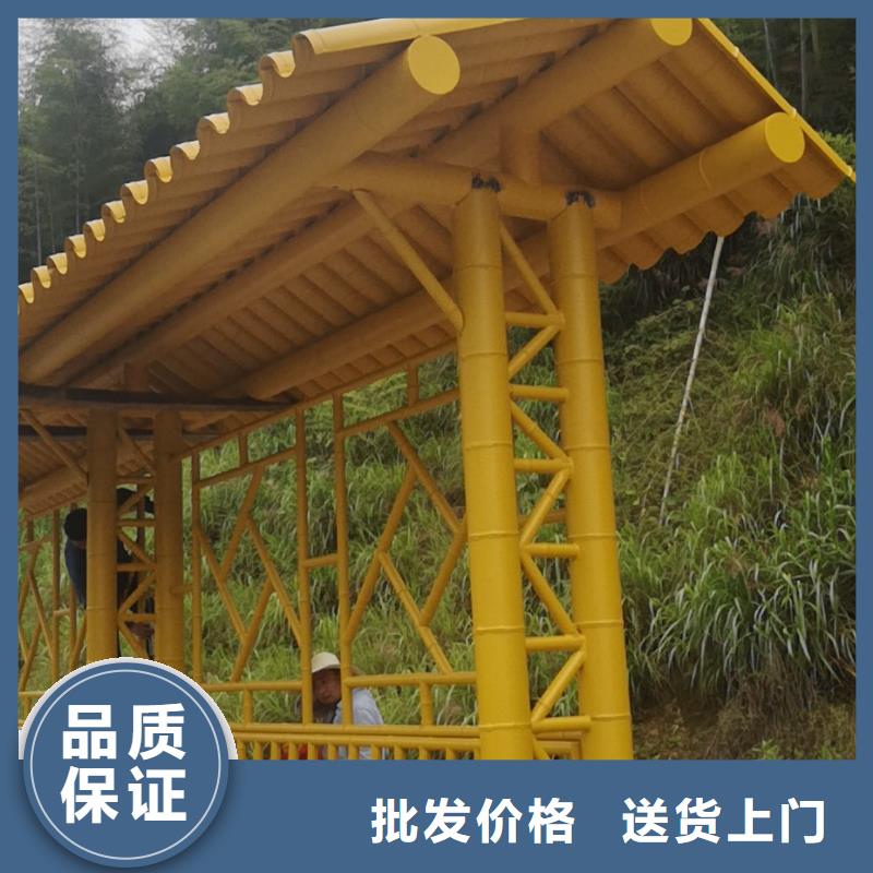 智能公交站台品质服务诚信为本仿古公交站台