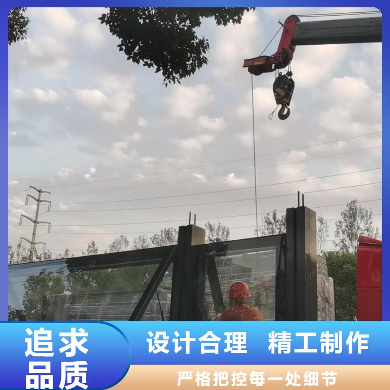 不锈钢公交站台量大更多功能公交站台