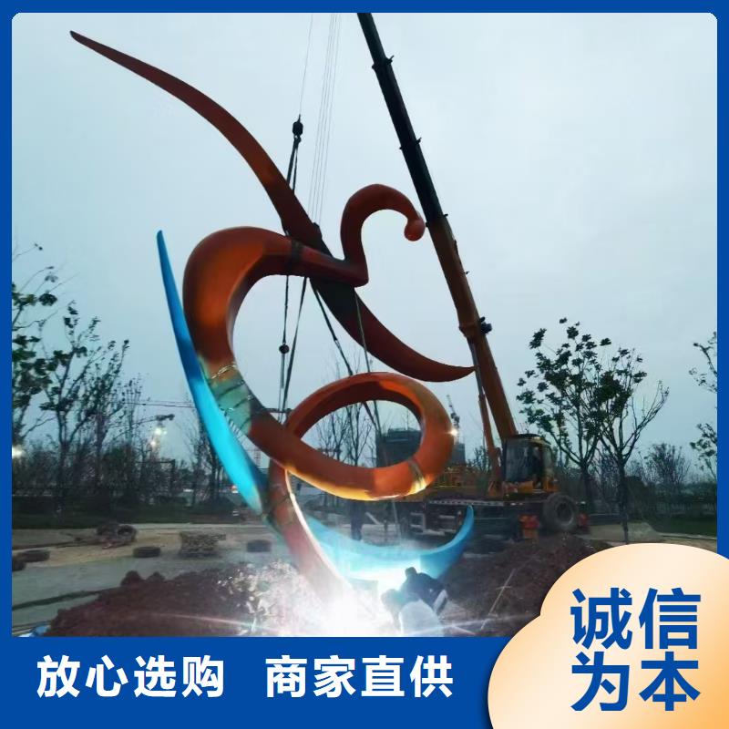 不锈钢雕塑细节之处更加用心大型廊架雕塑
