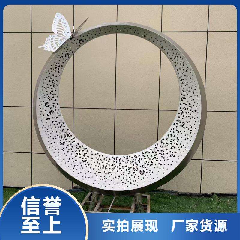 不锈钢雕塑细节之处更加用心大型廊架雕塑