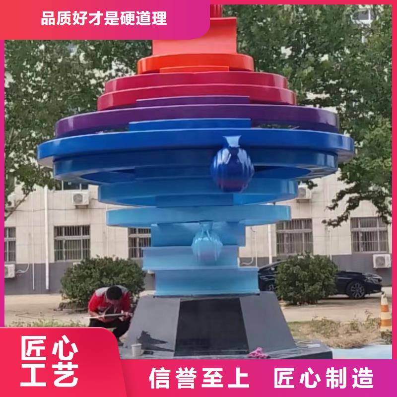 不锈钢雕塑细节之处更加用心大型廊架雕塑