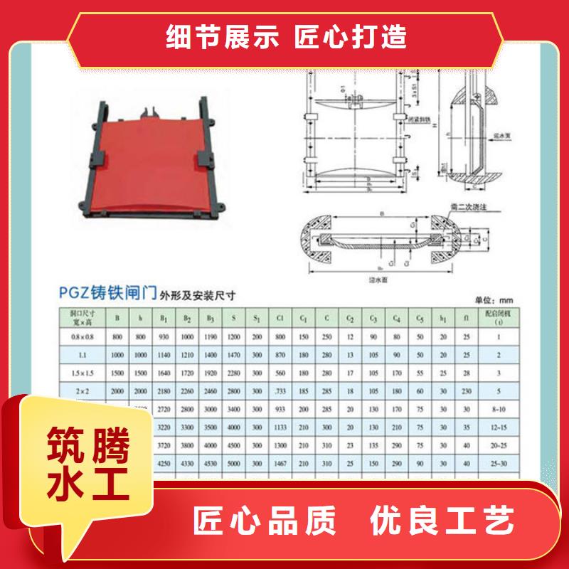 PZJY一体式铸铁闸门源头厂家