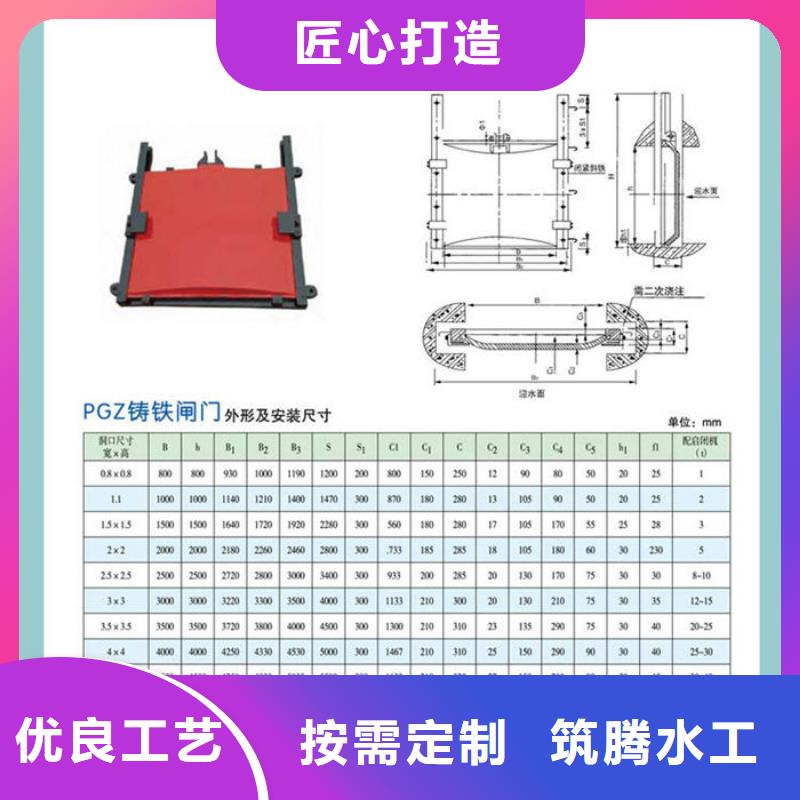 铸铁镶铜闸门源头厂家